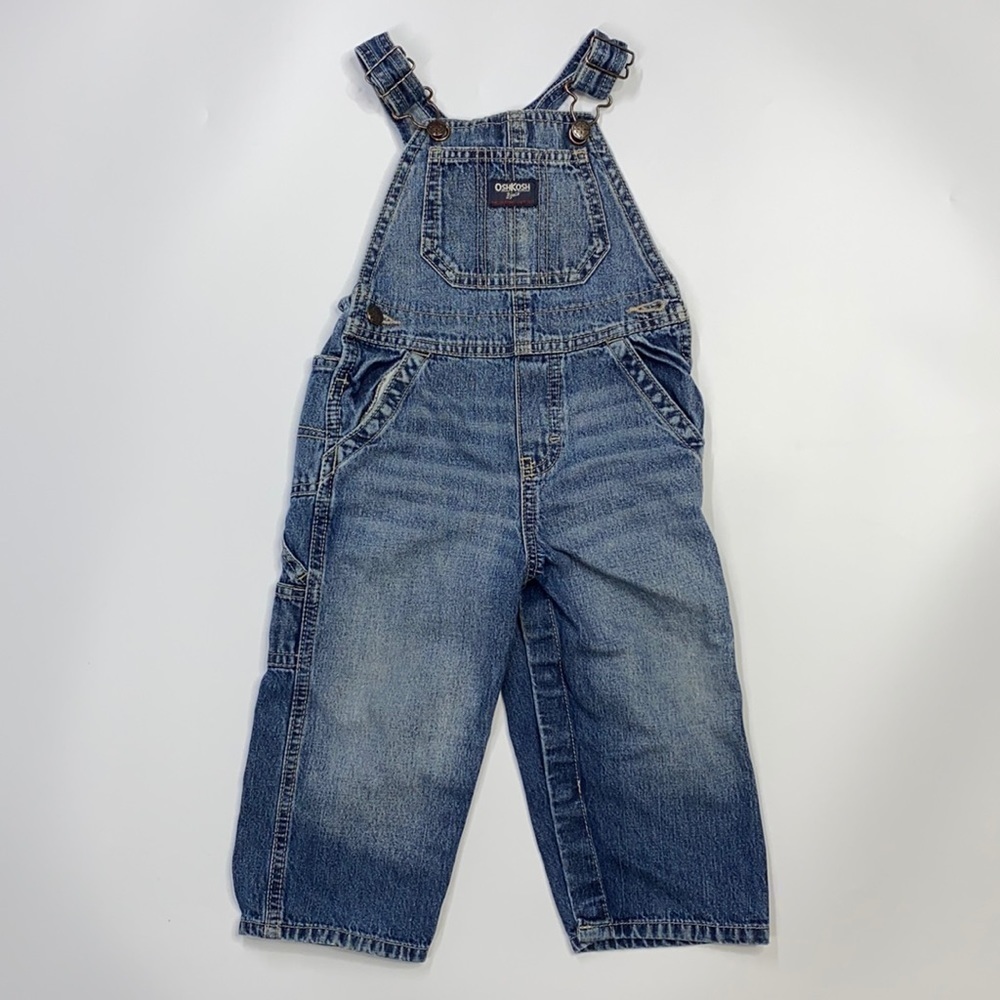 OshKosh B'gosh Denim Overalls 24M